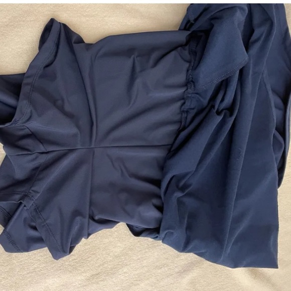 New Ruby Rd. Skort- Skirt & Shorts All In One! Indigo Blue NWT 1X Retail $62.00 - Picture 3 of 6